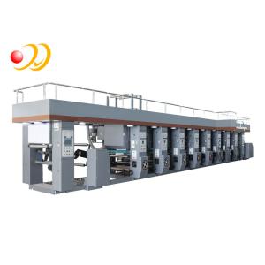  High Speed Industrial Rotogravure Printing Machine With Computer Control Manufactures