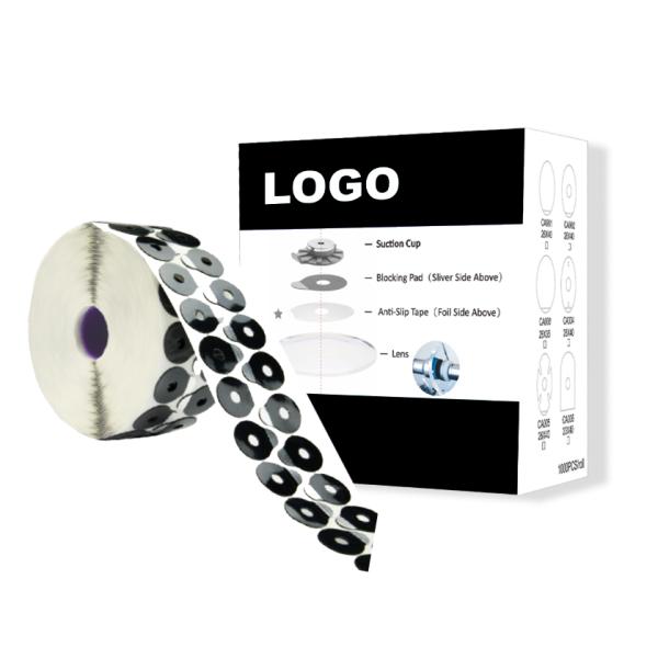 Customizable Packaging High-Quality Lens Polishing Stickers, Adhesive Edge Pads, Lens Blocking Pads