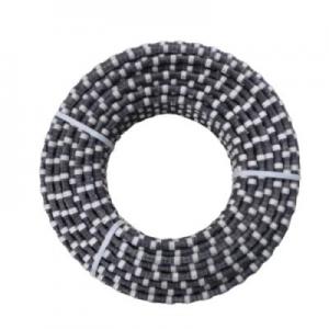 China Dia 11.5mm Bead Granite Cutting Diamond Cable Saw For Various Rock Materials on sale