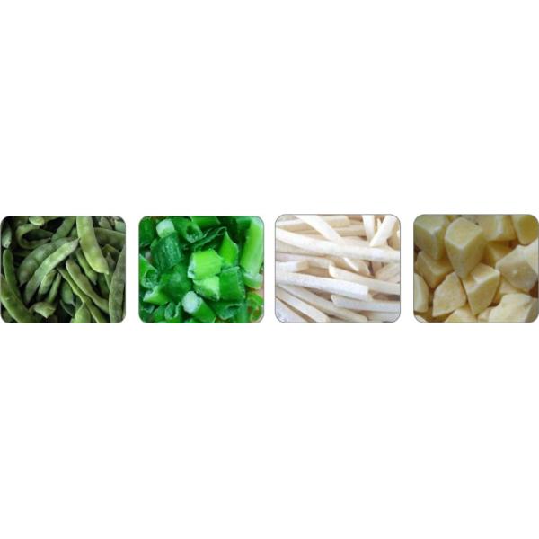 Frozen Bean Color Sorter Machine , Potato Sorting Equipment With Phoenix Lens