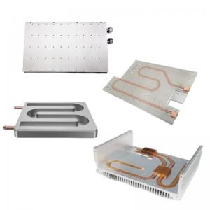  Small Cold Plate Heat Sink Aluminum / Copper Material Cooling Solution Manufactures