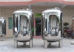 Stainless Steel 304 Or 316L Water Storage Tanks For Food Grade / Sterile Water