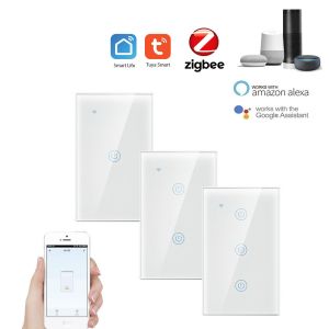 AC 110V-240V ZigBee Smart Switch Tuya