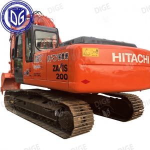  ZX200 ZX200-6 20 Ton Used Hitachi Crawler Excavator 97% New Manufactures