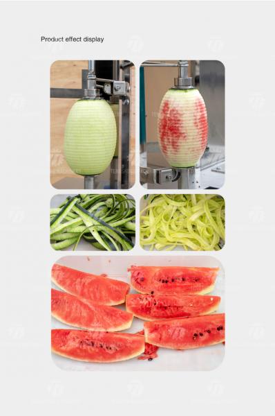 2000KG/H Pumpkin Watermelon Splitting Machine Cabbage Sectioning Machine