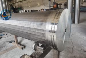  Welded Stainless Steel 0.3mm Slotted Wedge Wire Pipe Cylinder Type Manufactures