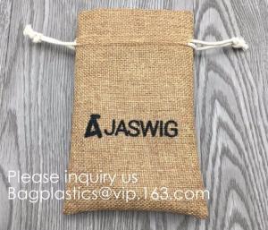 China Gift Pouches with Jute Drawstring Linen Hessian Sacks Bags for Party Wedding Favors Jewelry Crafts,Little Gifts, bagease on sale