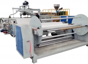  TPE Multilayer Cast Film Extrusion Line Pe Disposable Gloves Manufacturing Machine Manufactures