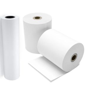 China Recycled ROHS White Kraft Paper Roll gift Packaging Custom Size on sale