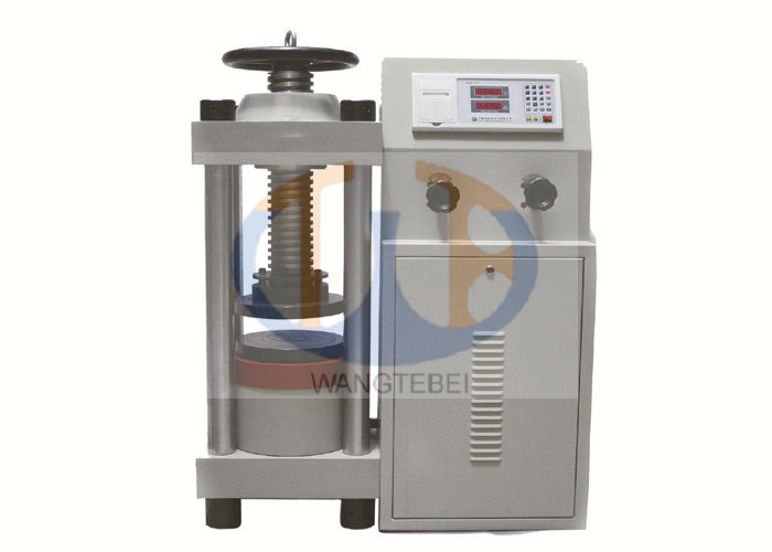 Digital Concrete Compressive Strength Testing Equipment Manual Adjusting Mode