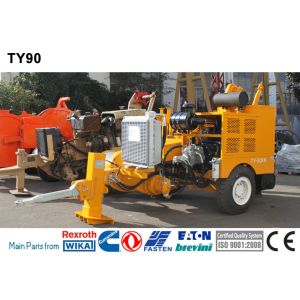 Buy cheap Overhead Line Stringing Equipment Diesel 118kw(158hp) Hydraulic Cable Puller from wholesalers