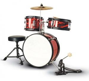  Low level cheap Practise PVC series 3 drum set/Percussion promotion -Z343S-801 Manufactures