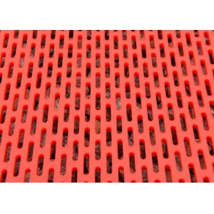 High Tension Vibrating Screen Mesh Pu Modular Strong Wear Resistance