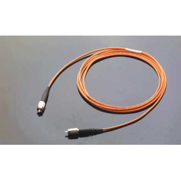 Orange color Fiber Optic Patch Cord FC To FC Multimode Simplex