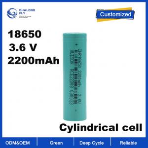 China OEM ODM LiFePO4 lithium battery NCM NMC 3.6v2200mah high quality rechargeable 18650 cells lithium battery packs on sale