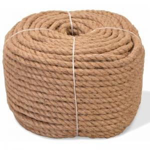  3 Strands Braided Jute Rope Sisal Rope Twist Rope with Length 0-1000m Manufactures