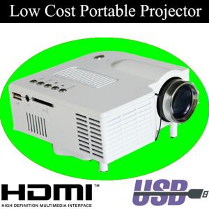  White Black Color LED Lamp Mini Projector HDMI With Retail Package For Kids Birthday Gift Manufactures