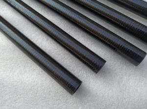  Water proof Black fiberglass tube 16mm diameter nature surface frp pipe Manufactures