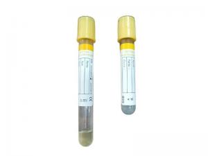 Yellow Top SST Gel Clot Activator Tube For Blood Collection 10ml