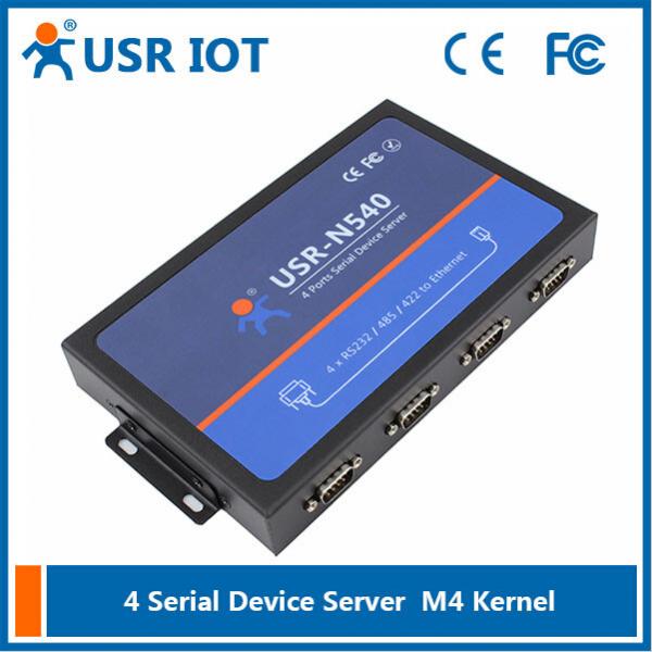 Quality [USR-N540]  4 Serial Port Ethernet converter,  Modbus gateway RS232 RS485 RS422 to TCP/IP converter for sale