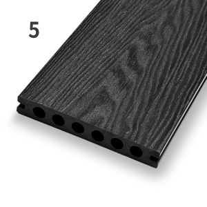 Three Dimensional 3D Composite Decking Waterproof WPC 3D Board CE