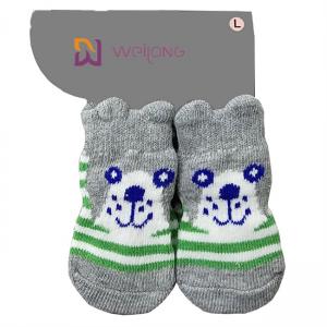  Non Slip Protective Sock For Dog Paw Cotton Customized  Dog Socks To Stop Scratching Manufactures