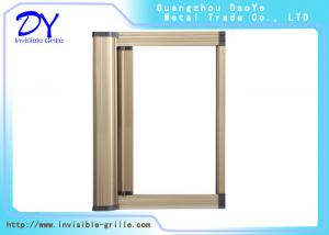  3.2m Sliding Retractable Invisible Screen Door Surface Finished Manufactures