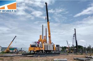  Building Construction Piling Machine ZYC280 T - WORKS High Piling Speed Manufactures