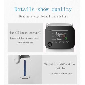  Continuous Flow Portable O2 5l Oxygen Machine Concentrators Manufactures