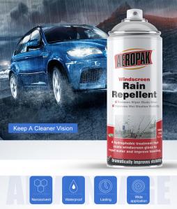 China Aeropak Auto Windshield Car Care Products Rain Repellent Spray 500ml on sale