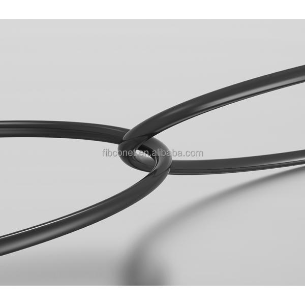 Bow Type Tight Buffer Structure Outdoor Aerial Armored GYXTW 12 Cores Fiber Optic Cable