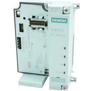  SIEMENS 6ES7154-2AA00-0AB0 SIMATIC DP, PROFIBUS DP INTERFACE MODULE IM154-2 HIGH FEATURE FOR ET 200PRO INCLUSIVE TERMINATING MODULE CONNECTING MODULE Manufactures