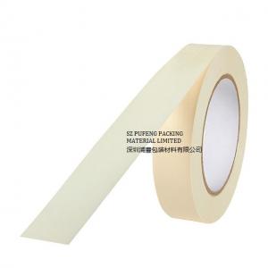  3M2214  Crepe Paper Yellow Silicone 218 Adhesive Masking Tape Manufactures