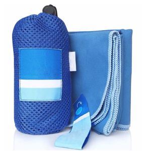 Buy cheap Wholesale Custom Microfiber Suede Sports Mesh Bag Gym Towel from wholesalers
