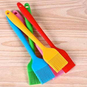 China Multicolor Silicone Mold Tools Food Grade Cookware Bakeware Barbecue Baking Brush on sale