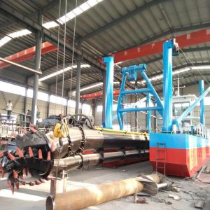 500cbm Working Capacity Full Hydraulic Cutter Suction Dredger For Port Dredging
