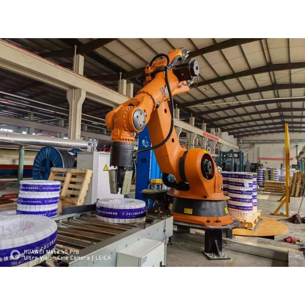 Heavy Duty Kuka Kr210 Robotic Arm With 210kg Payload Capacity Coating Dispensing Material Handling Removal Packaging