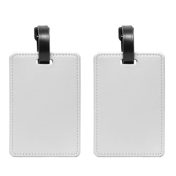 Diy Photo Printing Sublimation Sparkle Luggage Tag Custom Sublimation Bag Tags