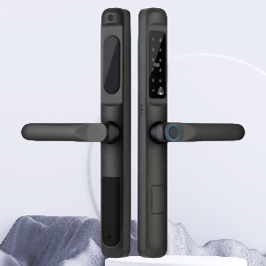 Buy cheap Waterproof Keyless Entry Aluminum Door Lock with Tuya APP Fingerprint Key from wholesalers