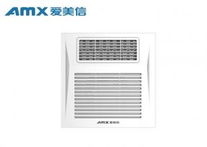  6 Inch Ceiling Mounted Ventilation Fan With Heater , Bathroom Exhaust Fan And Heater Manufactures