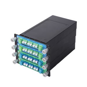 Small Compact LAN WDM 12CH MUX DEMUX LWDM Module For CATV Links