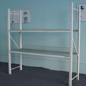 China Heavy Duty Warehouse Rack And Shelf Metal Storage Shelves Without Wheels on sale