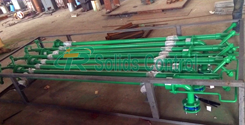Mud gun for oilfield tank system API Blue Color Oilfield Drilling Mud Gun Low Pressure 3.2Mpa