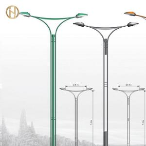 China Hot-Sale Galvanized Decorative Outdoor High Mast Street Light Pole on sale