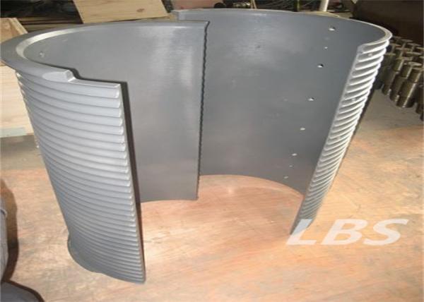 Split Type Q355b Lebus Grooved Sleeves Wrapped On Smooth Drum System
