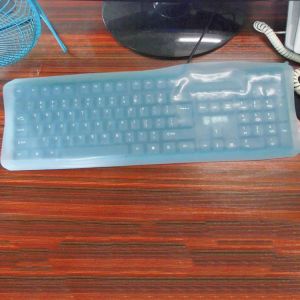 Nontoxic Durable Keyboard Silicone Protector , Waterproof Keyboard Protective
