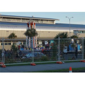  Temporary Metal Fence Panels Construction Fence Panels Weather Resistance Manufactures