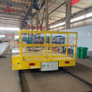 China Towing Cable Transfer Trolley 15Ton Rail Transfer Cart on sale
