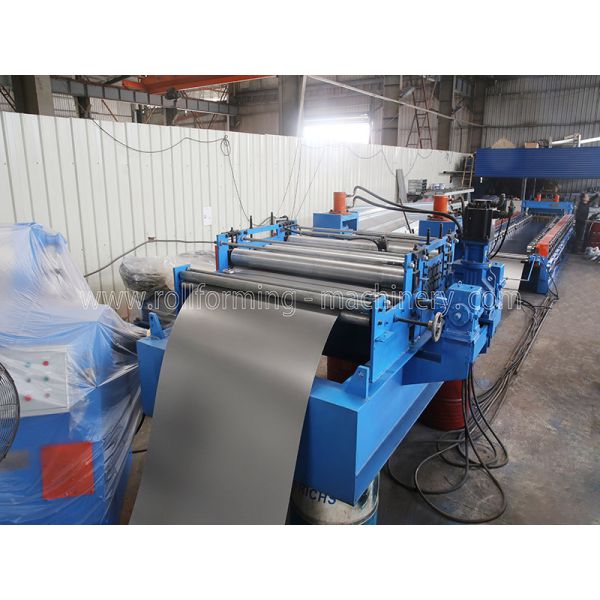 15KW Gcr15 Shafts Material AUTO Change Shelf Deck Panel Roll Forming Machine