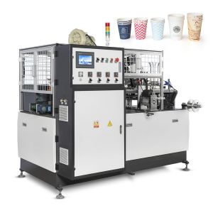  juice cup sealing machine double wall paper cup making machine machine make biscuit cup Manufactures